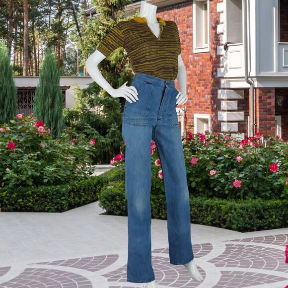 Vintage Wrangler Denim Jeans 25 - Picture 9 of 14